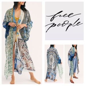 Free People Leonora Kimono.  NWT.
